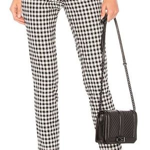 High Waist Checkered Pant